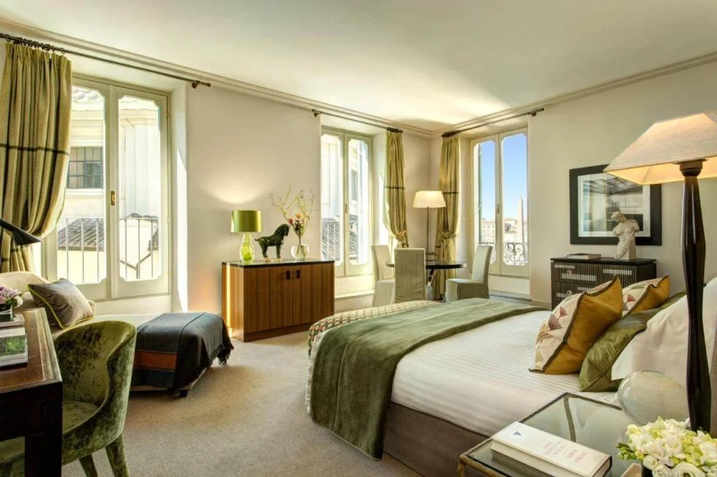 Hotel de Russie Rome elegant rooms