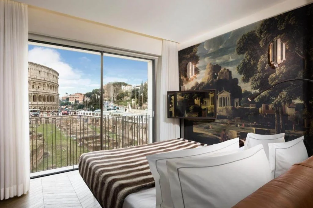 hotel Palazzo Manfredi living room Rome
